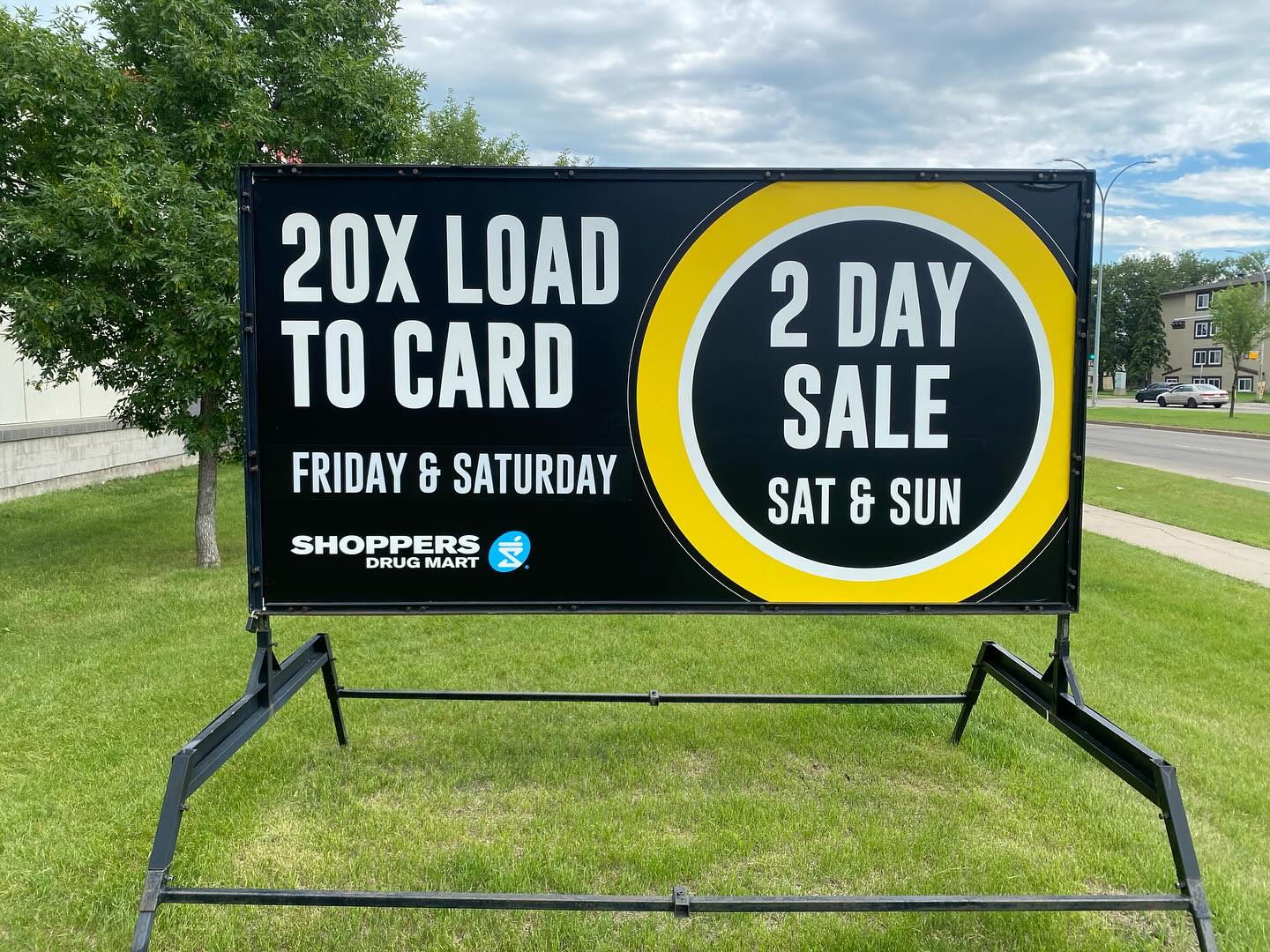 Portable signs rentals